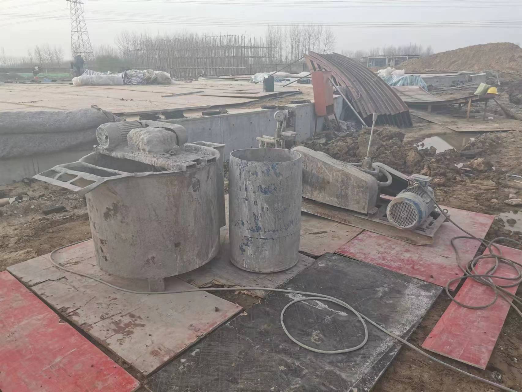 西丰设备基础注浆